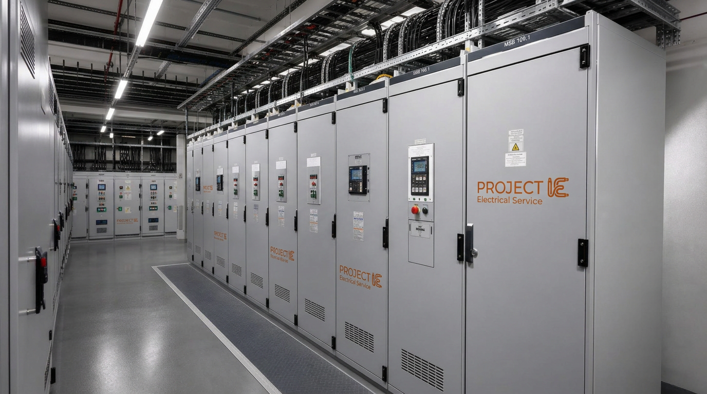Nowoczesna instalacja elektryczna w obiekcie komercyjnym